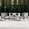 Bespoke Luxury Aluminum Outdoor Sofa Modern Minimalist Sectional Couch for Resort Poolside and High-end Villa Terrace