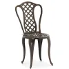 Bruno Rey Style Cast Aluminum European Design Outdoor Villa Park Courtyard Chair