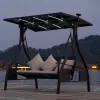 Children's Modern Outdoor Aluminum Swing Set with Waterproof Cushion for Playground Courtyard School Backyard