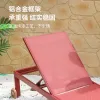 Commercial Grade Modern Design Wing Back Chaise Lounge Treslin Mesh Fabric Outdoor Garden Park Pool Warehouse Courtyard