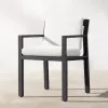 Commercial Modern Waterproof Aluminum Dining Set 8-Seater for Dubai Outdoor Luxury Restaurants