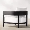 Compact Luxury Aluminum Patio Sofa Set Minimalist Outdoor Garden Furniture for Boutique Hotel Balcony and Villa
