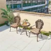 Custom Logo Cast Aluminum European Design Durable Outdoor Conference Chair