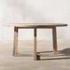 Durable Hotel Outdoor Teak Dining Table and Chair Set with UV-Resistant Waterproof Features-Modern Villa Patio Furniture