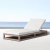 Durable Teak Sofa Set for Courtyard Beach-Modern Design Waterproof Dining Garden Outdoor Furniture for Living Room Hotel Use