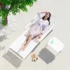 Heavy Duty Aluminum Eco-Friendly UV Resistant Portable Modern Pool Sun Lounger for Hotel Resort Villa Patio