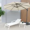 Heavy Duty Aluminum Eco-Friendly UV Resistant Portable Modern Pool Sun Lounger for Hotel Resort Villa Patio