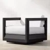 Heavy Duty Aluminum Outdoor Sofa Set Commercial Grade Resort Furniture Weatherproof Patio Sectional for Luxury Hotel