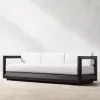 Heavy Duty Aluminum Outdoor Sofa Set Commercial Grade Resort Furniture Weatherproof Patio Sectional for Luxury Hotel