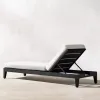 Heavy Duty Commercial Aluminum Sunlounger for Resort Pool and Beach Adjustable Outdoor Patio Recliner Chair