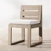 High-end Solid Teak Outdoor Dining Furniture Set Modern Table and Chairs for Luxury Hotel Terrace and Villa Backyard