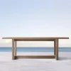 Hotel Outdoor Dining Set Villa Patio Furniture Teak Modern Luxury Dining Chairs Waterproof Cushions 2-3 Year Warranty