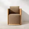 Hotel Outdoor Dining Table Chair Set Villa Courtyard Patio Teak Modern Durable Weather Resistant Luxury Furniture 2-3 Year