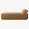 Hotel Outdoor Luxury Teak Sun Lounger Modern Villa Swimming Pool Lounge Chair Courtyard Garden UV Resistant Eco-Friendly