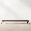 Hotel Outdoor Luxury Teak UV Resistant Sun Lounger Cushions for Resort Beach Modern Villa Swimming Pool Courtyard Garden
