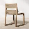 Hotel Outdoor Table and Chair Set Villa Patio Furniture Set Teak Patio Dining Set Luxury Dining Chairs Modern Outdoor Furniture