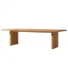 Hotel Villa Courtyard Furniture Set Teak Patio Dining Set Luxury Modern Outdoor Dining Chairs