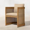 Hotel Villa Courtyard Teak Wood Durable Luxury Modern Outdoor Dining Set with Patio Dining Chairs