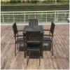 Leisure Apartment Hotel Living Room Outdoor Modern Aluminum Folding Garden Chairs Set Waterproof