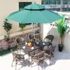 Leisure Dining Tables Chairs Set Aluminum Alloy Outdoor Furniture for Farmhouse Living Room Villa Use Minimalist Design