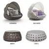 Leisure Modern Outdoor Furniture Patio Garden PE Rattan Waterproof Cushion Comfortable Hotel Villa Daybed