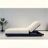 Luxury Aluminum Hotel Villa Courtyard Outdoor Lounge Chairs Pool Set Modern Design UV Resistant Eco-Friendly