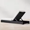 Luxury Aluminum Hotel Villa Courtyard Outdoor Lounge Chairs Sun Lounger Set Cushions Modern Design UV Resistant Eco-Friendly