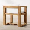 Luxury Grade a Teak Wood Outdoor Dining Set 8 Seater Rectangular Table and Chairs for Star Hotel Garden and Resort Patio