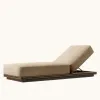 Luxury Metal Aluminum Hotel Villa Outdoor Lounge Chairs Cross Back Cushions Modern Design UV Resistant Eco-Friendly Waterproof