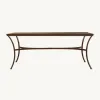 Luxury Modern Aluminum Alloy Outdoor Dining Set Waterproof Fabric Cushions-Durable UV-Resistant Table Chairs Courtyard Villa