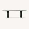 Luxury Modern Aluminum Alloy Outdoor Dining Set Waterproof UV-Resistant Cushioned Table Chairs for Hotels Gardens