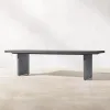 Luxury Modern Aluminum Alloy Outdoor Dining Set for Hotel Villa Courtyard Garden Patio-Waterproof Durable Table Chairs