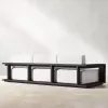 Luxury Modern Aluminum Outdoor Sofa Set for Courtyard Patio Backyard Living Room-Durable Weather Resistant Furniture