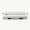 Luxury Modern Aluminum Outdoor Sofa Set for Courtyard Patio Backyard Living Room-Durable Waterproof