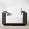 Luxury Modern Aluminum Outdoor Sofa Set-Waterproof Durable Eco-Friendly Patio Furniture for Living Room Hotel Villa Use
