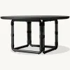 Luxury Modern Durable Aluminum Alloy Outdoor Dining Set for Hotel Villa Courtyard Patio-Waterproof Table and Chairs