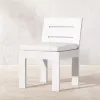 Luxury Modern Durable Aluminum Alloy Weather Resistant Outdoor Dining Set for Hotel Villa Garden Patio-Waterproof Table Chairs