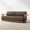 Luxury Modern Durable Carved Islamic Pattern Teak Sofa Set Waterproof Outdoor Furniture for Hotel Middle East Villa Courtyard