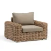 Luxury Modern Style Waterproof Weather Resistant Rattan Wicker Sofa Set Outdoor Furniture Quick-Dry Cushions for Garden