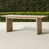 Luxury Modern Teak Outdoor Dining Set with Waterproof Cushions Durable UV-Resistant 2-3 Year Warranty