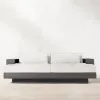 Luxury Modern Waterproof Deep Seating Aluminum Sofa Set 4-Piece Outdoor Patio for Hotel Villa Garden Use