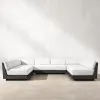 Luxury Modern Waterproof Durable Aluminum Outdoor Sofa Set for Living Room Courtyard Patio Backyard-Villa Outdoor Furniture