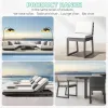 Luxury Modern Waterproof Durable Aluminum Outdoor Sofa Set for Living Room Courtyard Patio Backyard-Villa Outdoor Furniture