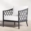 Luxury Modern Waterproof Eco-Friendly Durable Aluminum Outdoor Sofa Set for Living Room Patio Villa Hotel Use
