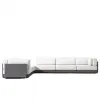 Modern Aluminum Modular Outdoor Sofa Set-Durable Waterproof Eco-Friendly Quick-Dry for Hotels Villas Courtyards Gardens