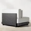 Modern Aluminum Modular Outdoor Sofa Set-Durable Waterproof Eco-Friendly Quick-Dry for Hotels Villas Courtyards Gardens