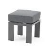 Modern Aluminum Outdoor Sofa Set with Fire Pit Table for Living Room Dining Hotel Use Waterproof Durable Eco-Friendly