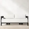 Modern Aluminum Outdoor Sofa Set with Waterproof Quick-Dry Cushions-Durable Eco-Friendly for Villa Courtyard Use