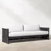 Modern Aluminum Patio Sofa Set High-end Resort Sectional Furniture Weatherproof Outdoor Lounge Couch for Star Hotel Terrace