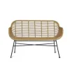 Modern Boho Wicker Outdoor Stackable Dining Chair-Durable Waterproof for Hotels and Gardens